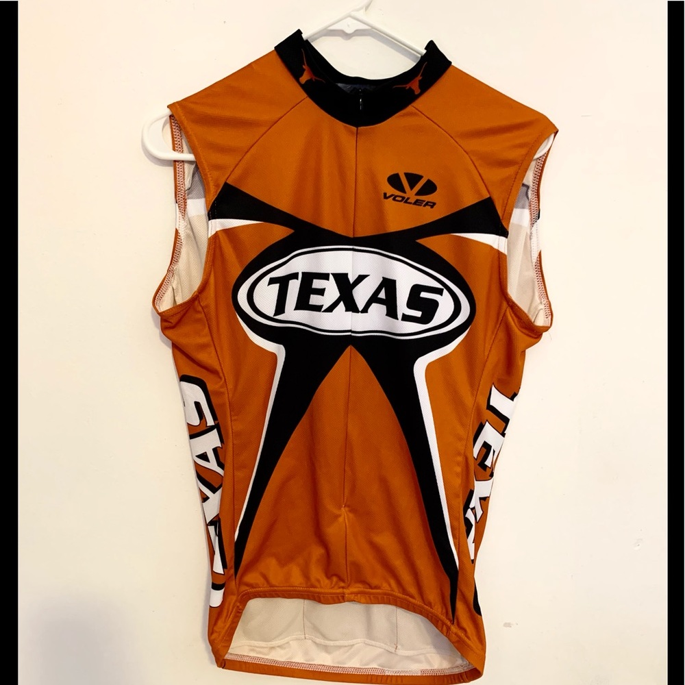 Voler cycling shirt top Men size M rust black white